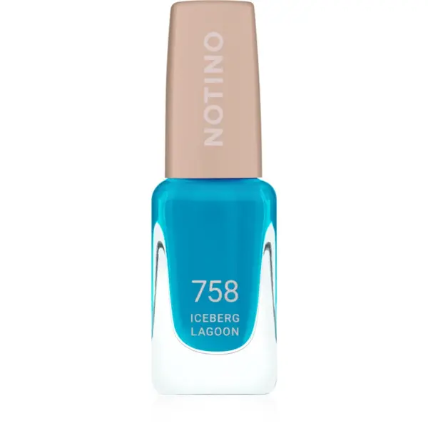 Notino Gel Effect Nail Polish lac de unghii cu efect de gel 758 Iceberg Lagoon 10 ml