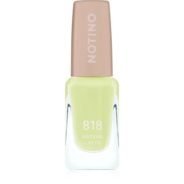 Notino Gel Effect Nail Polish lac de unghii cu efect de gel 818 Matcha Latte 10 ml