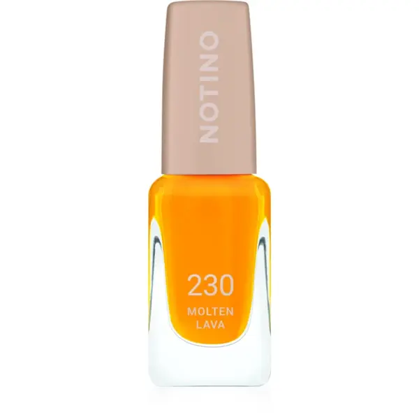 Notino Gel Effect Nail Polish lac de unghii cu efect de gel 230 Molten Lava 10 ml