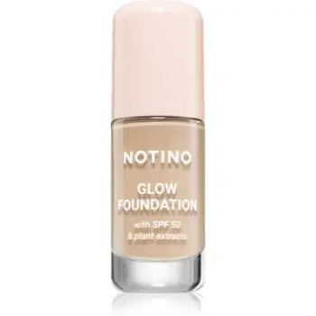 Notino Glow Foundation With SPF 50 & Plant Extracts make-up pentru luminozitate SPF 50
