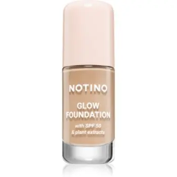 Notino Glow Foundation With SPF 50 & Plant Extracts make-up pentru luminozitate SPF 50