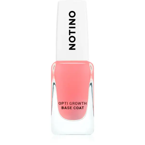 Notino Nail Care Opti Growth Base Coat lac de unghii hranitor pentru cresterea unghiilor 10 ml