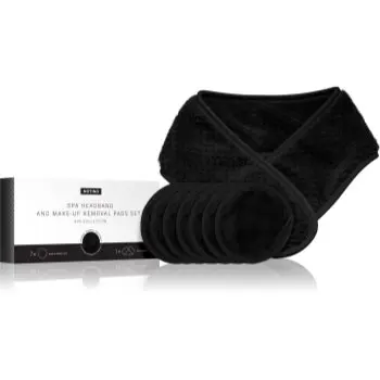 Notino Spa Collection Spa headband and make-up removal pads set set pentru demachiere cu bentiță cosmetică