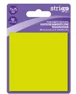 Notite Adezive Strigo 75A 75 mm, Galben Neon, 50 File