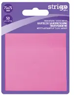 Notite Adezive Strigo 75A 75 mm, Roz Neon, 50 File