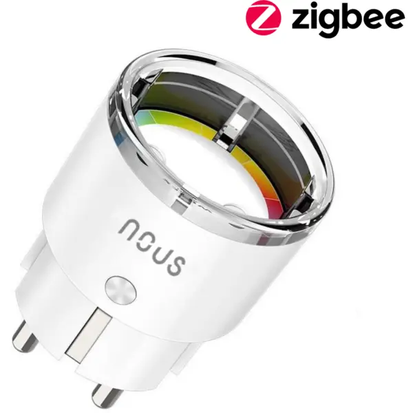 Nous Priza inteligenta WiFi NOUS A1Z, 16A - ZigBee 3.0, Monitorizare energie