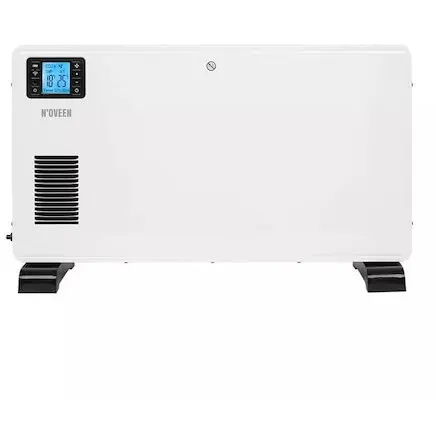 NOVEEN Radiator electric NOVEEN CH9099, Smart, Afisaj LCD, Temporizator si telecomanda, 2300W, 3 trepte de putere, Alb