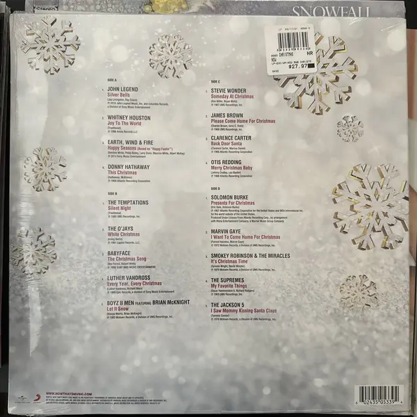 NOW R&B Christmas - Crystal Clear Colored Vinyl | Various Artists