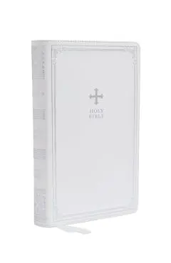 Nrsv, Catholic Bible, Gift Edition, Leathersoft, White, Comfort Print: Holy Bible - Catholic Bible Press
