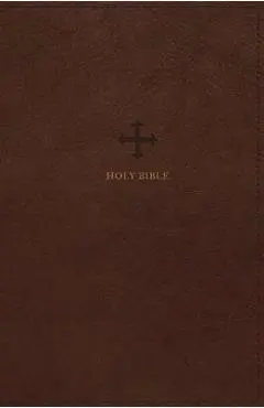 Nrsv, Catholic Bible, Standard Large Print, Leathersoft, Brown, Comfort Print: Holy Bible - Catholic Bible Press
