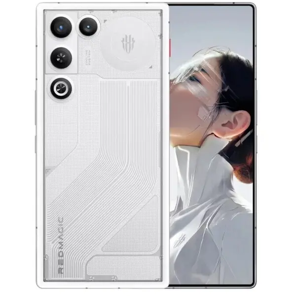 NUBIA Telefon mobil NUBIA RedMagic 11 Air, 6.85 inch, 12GB RAM, 256GB stocare, 5G, Alb