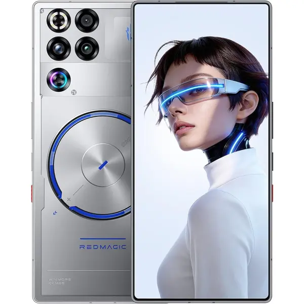 NUBIA Telefon mobil Nubia Redmagic 11S Pro 144Hz Gaming, 16GB RAM, 512GB ROM, Snapdragon 8 Elite Gen 5 Leading, 6.85 AMOLED Full Screen, Dual-Sim, Subzero