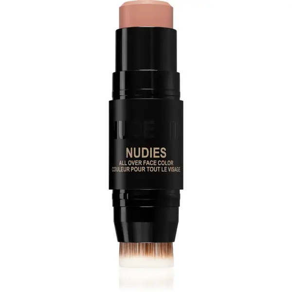 Nudestix Nudies Matte machiaj multifuncțional pentru ochi, buze și față culoare Bare Back 7 g