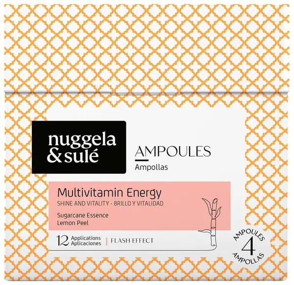 Nuggela & Sulé Fiole nutritive Multivitamin-Energy, 4 x 10 ml