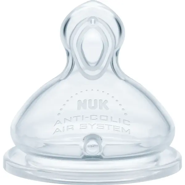 NUK First Choice Teat M tetină pentru biberon 3m+ 2 buc