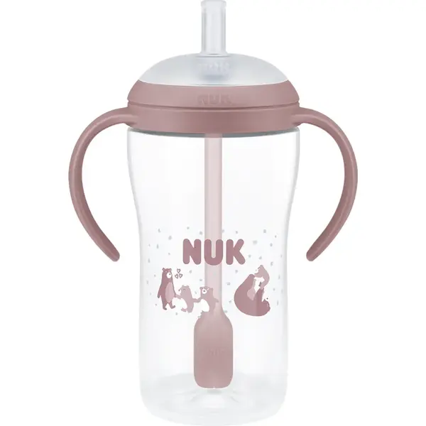 NUK Perfect Match Bear biberon cu pai 8m+ 1 buc
