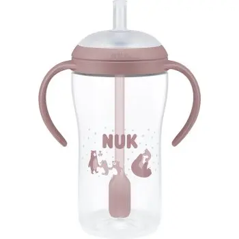 NUK Perfect Match Bear biberon cu pai