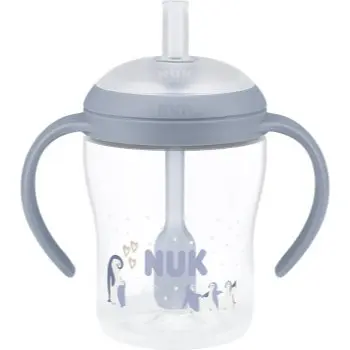 NUK Perfect Match Penguin biberon cu pai