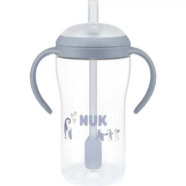 NUK Perfect Match Penguin biberon cu pai 8m+ 1 buc