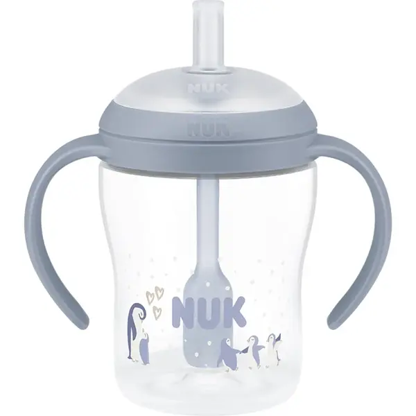 NUK Perfect Match Penguin biberon cu pai 8m+ 1 buc
