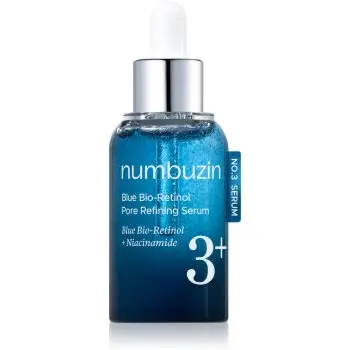 Numbuzin No. 3 Blue Bio-Retinol Pore Refining Serum Ser facial pentru fermitate pentru netezirea pielii si inchiderea porilor