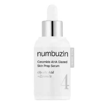 Numbuzin - No.4 Ceramide AHA Glazed Skin Prep Serum, 30ml
