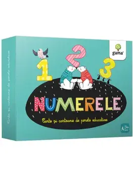 Numerele. Carte si cartoane de perete educative/***