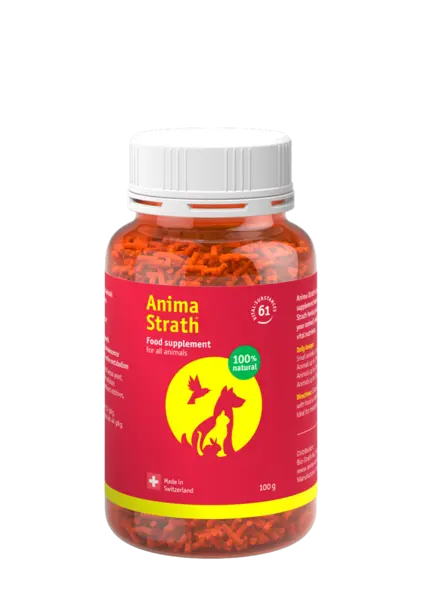 Nutraceutic natural pentru toate animalele Anima-Strath, Granule, 100 g