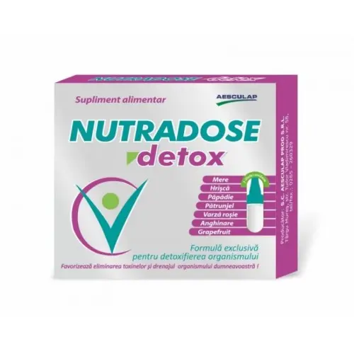 Nutradose Detox x 7 fiole Zephyr Labs