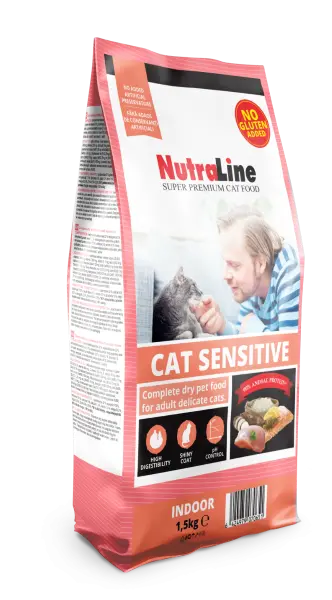 Nutraline Cat Sensitive K - 1-5-kg,nutraline