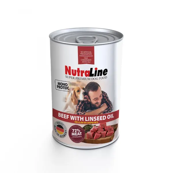 Nutraline Dog Conserva Adult Monoprotein Vita Ulei de In 800 g