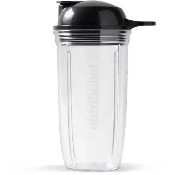 NUTRIBULLET Cana cu capac nutribullet ANBC24DL - AS00002871, 700ml, Pentru Blender Combo, Pro 1000, Select, Smart Touch si Triple Prep System