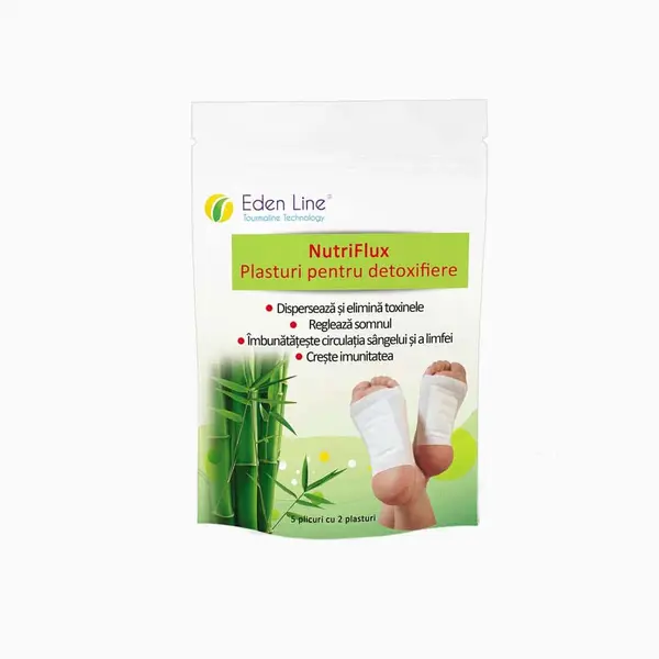 Nutriflux - Plasturi Detoxifiere cu Turmalină