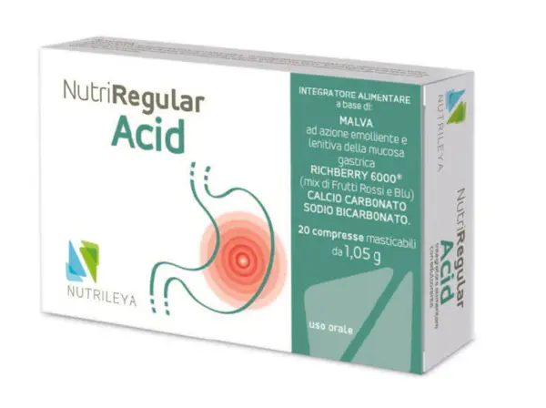 Nutriregular Acid 20 tablete masticabile Nutrileya