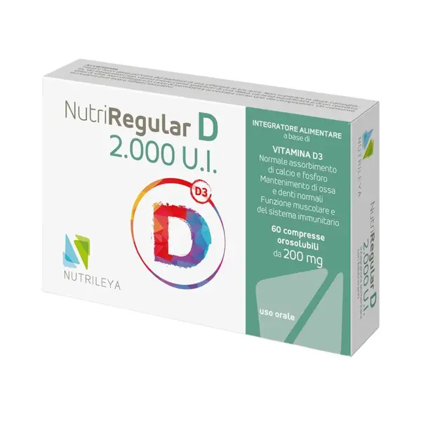Nutriregular D 2000 UI 60 comprimate, Nutrileya