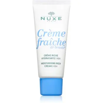 Nuxe Crème Fraîche de Beauté Moisturizing Rich Cream produs hrănitor pentru ten uscat sensibil si foarte uscat