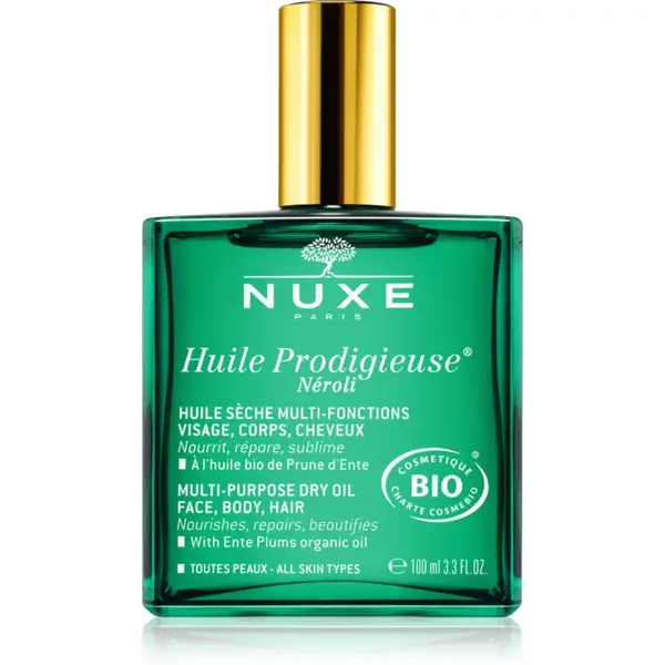 Nuxe Huile Prodigieuse Néroli ulei multifuncțional pentru față, corp și păr 100 ml