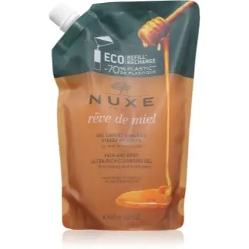 Nuxe Rêve de Miel Face and Body Ultra-Rich Cleansing Gel gel de curățare pentru piele uscata si sensibila