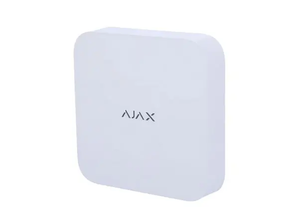 NVR 16 canale, 8MP 4K, stocare 1x SATA 16TB, 100Mbps, compatibil ONVIF, Ethernet, Bluetooth, IP20 Ajax NVR16(W)-70934