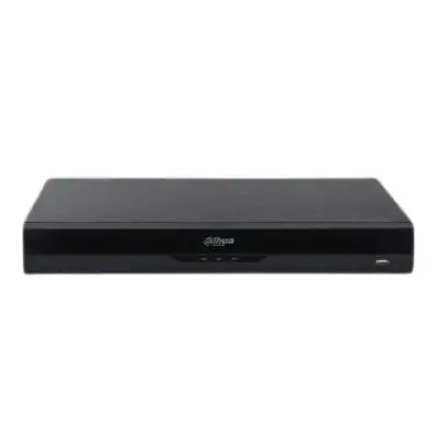 NVR 16 canale Dahua NVR5216-8P-EI, 24MP, AcuPick, SMD Plus, AI WizSense, 8x PoE, 2x SATA