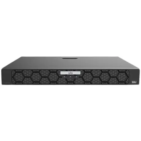 NVR 16 canale Uniview NVR502-16B-IQ, 4K, 16MP, 2xSATA, Analiza video, Alarma I/O, 1U