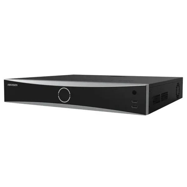 NVR 32 canale Hikvision, 32 Canale, Rezolutie 12MP, AcuSense, AI, 256Mbps Latime de Banda, 4 Sloturi SATA, DS-7732NXI-K4(D)