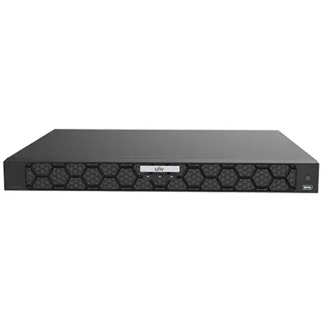 NVR 4K, 16 canale 16MP, 4xSATA, Analiza video, Alarma I/O, 1U UNV NVR504-16B-IQ