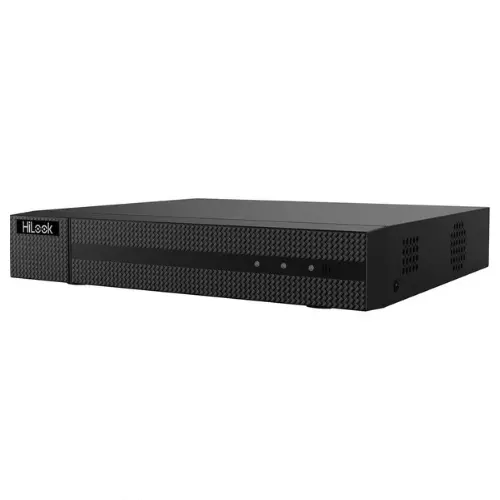 NVR 8 canale Hikvision HiLook NVR-108MH-C/8P(D), 8x PoE, 8MP 4K, latime banda 80Mbps, 1x port SATA max 8TB