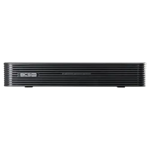 NVR BCS BASIC BCS-B-NVR0401(2.0), IP, 4 canale, HDMI/VGA, 2x USB 2.0, RJ-45 (Negru)