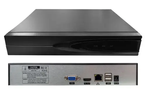 NVR cu 1 Canal Besnt BS-N08P, H.265, 1080P, 5MP (Negru)