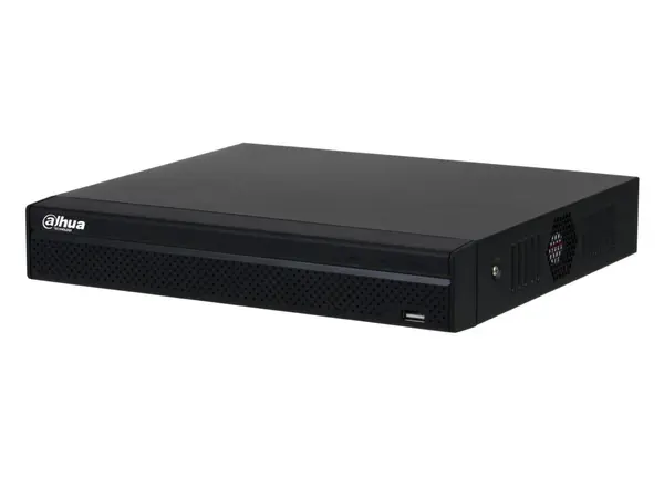 NVR Dahua 8 canale, suport camere 12MP, decodare 4K, AI SMD Plus, H.265, 1 slot SATA pana la 20TB, 160 Mbps, audio RCA, 2 porturi LAN, 12VDC, NVR4108HS-2N-4KS3