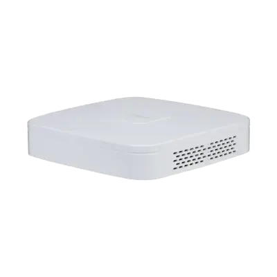 NVR Dahua NVR4108-EI NVR AI WizSense 8 canale, max. 80 Mbps, 1HDD, 1U, Security baseline 2.3
