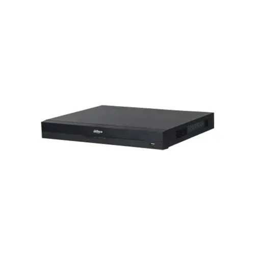 NVR Dahua WizSense NVR5216-16P-EI, 16 canale, 32 MP, 384 Mbps, PoE, LPR/ANPR prin camera