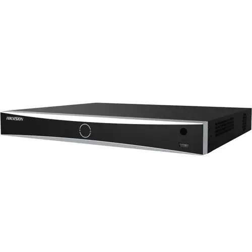NVR Hikvision AcuSense DS-7608NXI-K2/8P(D), 8 canale, 4K, 80 Mbps, protectie perimetrala, detectie faciala, detectie miscare, PoE